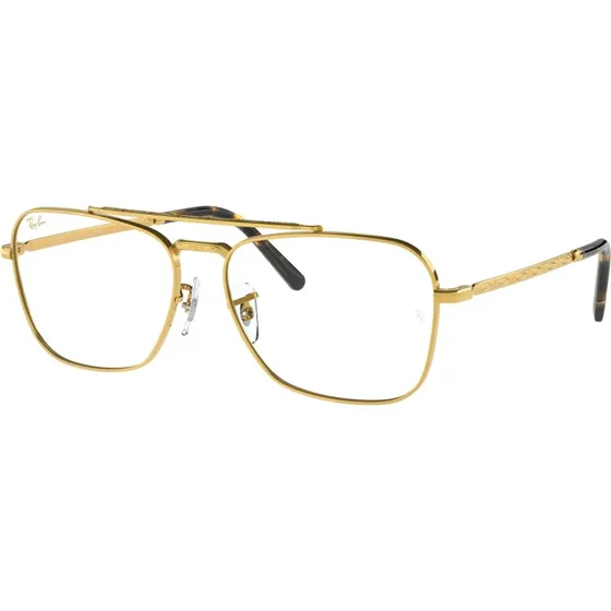 Ray-Ban RX3636V New Caravan - Montures Optiques Carrées Or