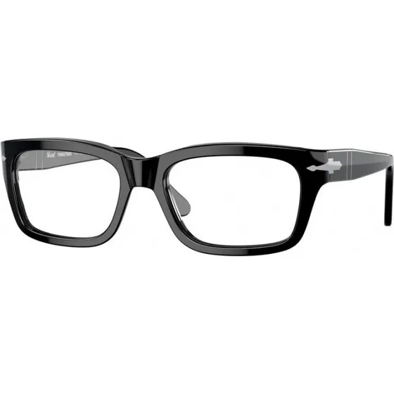 Persol PO3301S 95/GG Lunettes de Soleil Pillow pour Homme - Noir