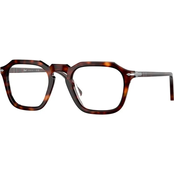 Persol PO3292V Lunettes Optiques Carrées en Acétate Tortue
