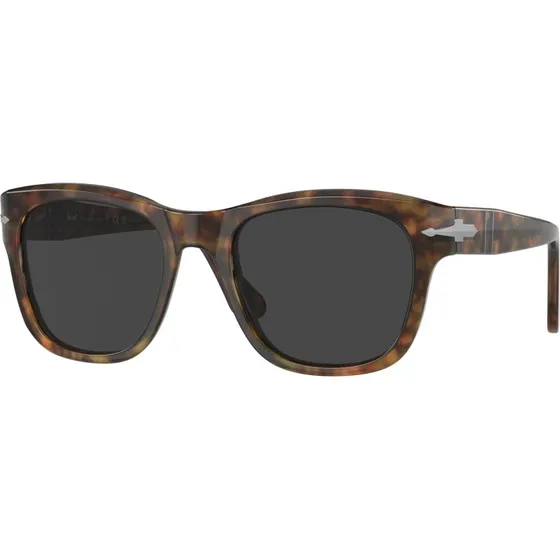 Persol PO3313S Lunettes de Soleil Carrées Écaille et Gris Polarisé