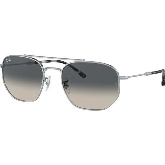 Ray-Ban RB3707 003/71 Lunettes de Soleil Géométriques Argentées