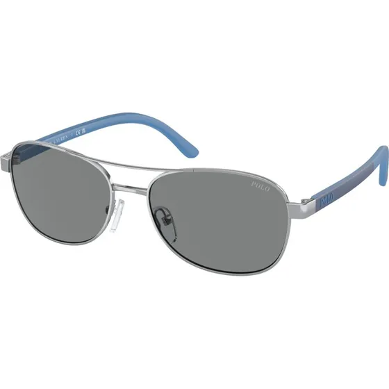 Polo Ralph Lauren Enfant - Lunettes de soleil Pilote Argentées