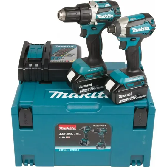 Makita DLX2189TJ Pack Brushless 18V + 2x5Ah