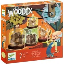 Djeco Woodix - 6 Casse-ttes en bois