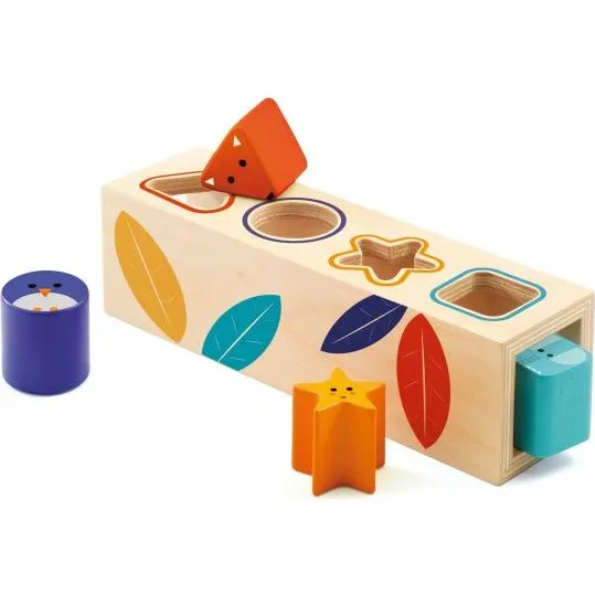 Djeco BoitaBasic - Boîte à formes en bois