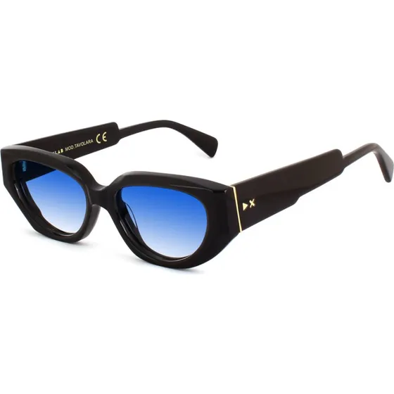 XLAB Femme Tavolara Lunettes de Soleil Cat Eye Polarisées Marron