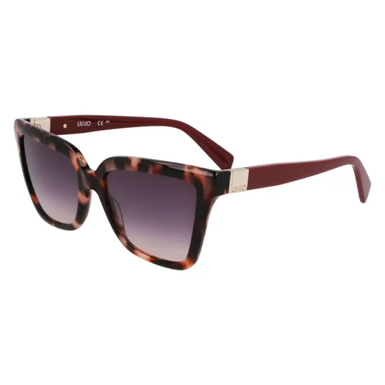 Liu Jo Lunettes de soleil LJ803S 658 Rose Carré pour Femme