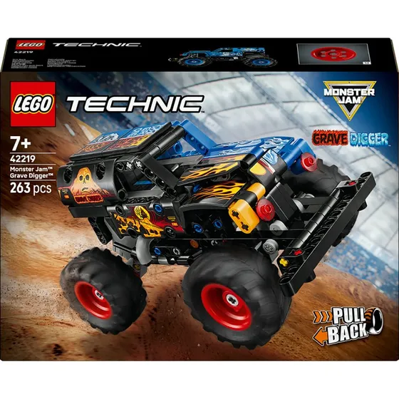 LEGO Technic Monster Jam Grave Digger - Feu et glace 42219