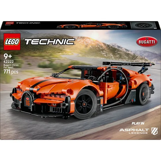 LEGO Technic 42222 Hypercar Bugatti Chiron Pur Sport