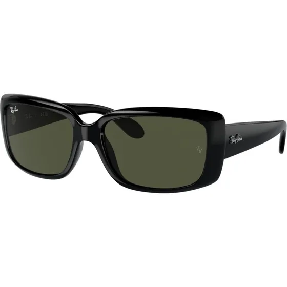 Ray-Ban RB4389 Lunettes de Soleil Femme - Acétate Noir et Vert