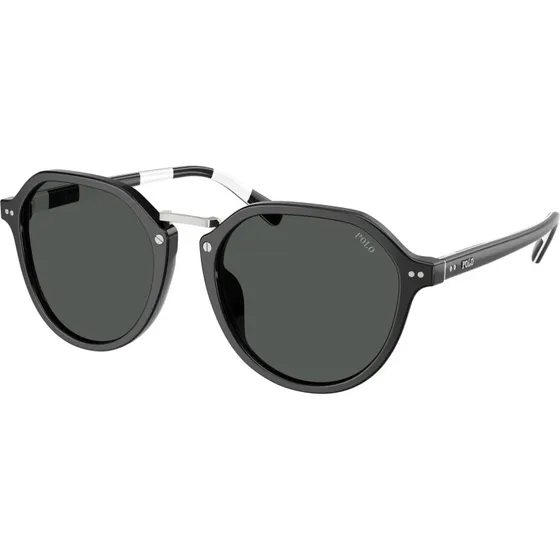 Polo Ralph Lauren PH4223U Lunettes de Soleil Pantos Noir et Gris