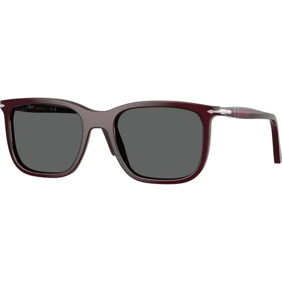 Persol PO3357S Renzo 1216B1 - Lunettes de soleil carrées bordeaux