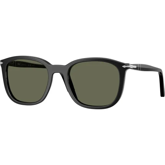 Persol Lunettes de Soleil PO3355S Noir/Vert Polarisées