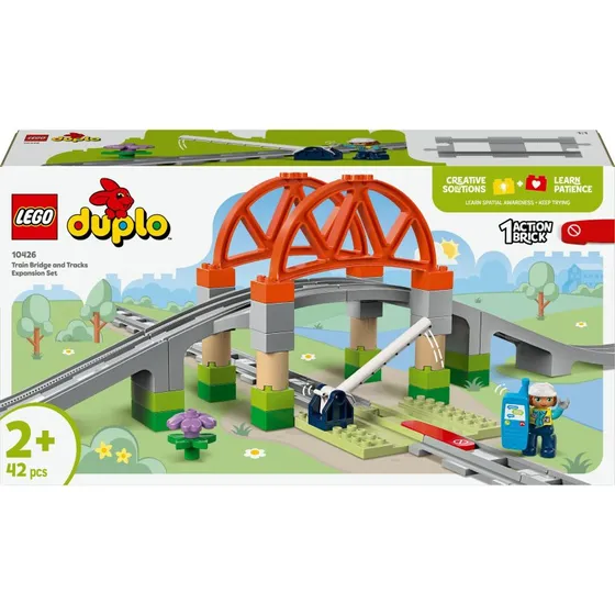 LEGO DUPLO Set d'extension Rails et Pont 10426