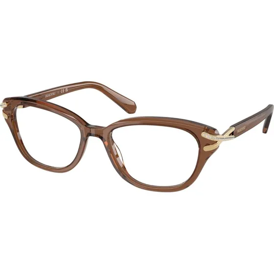 Swarovski SK2032 1067 Montures Optiques Acétate Marron - Femme