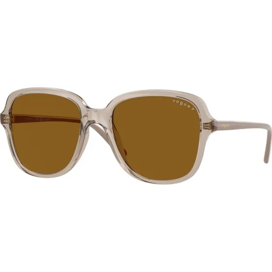 Vogue Eyewear VO5601S Lunettes de Soleil Carrées Marron Polarisées