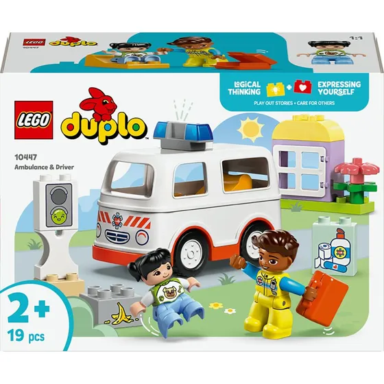 LEGO DUPLO Lambulance et le chauffeur 10447