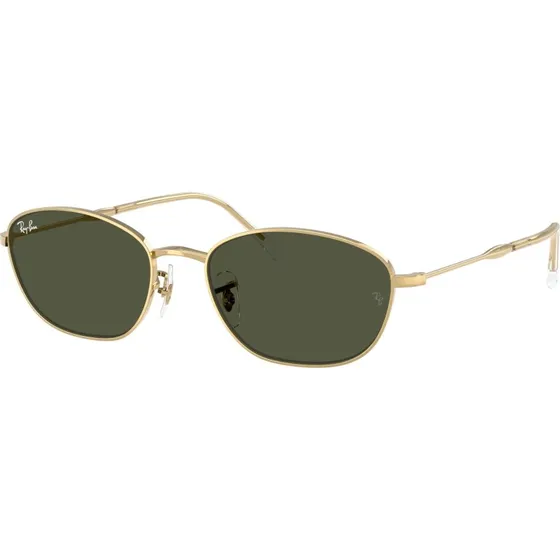 Ray-Ban RB3749 Lunettes de Soleil Géométriques Or et Vert G15