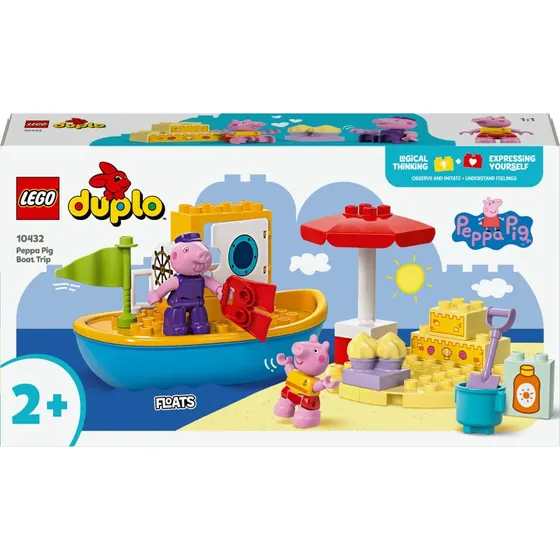 LEGO DUPLO Peppa Pig Voyage en Bateau 10432