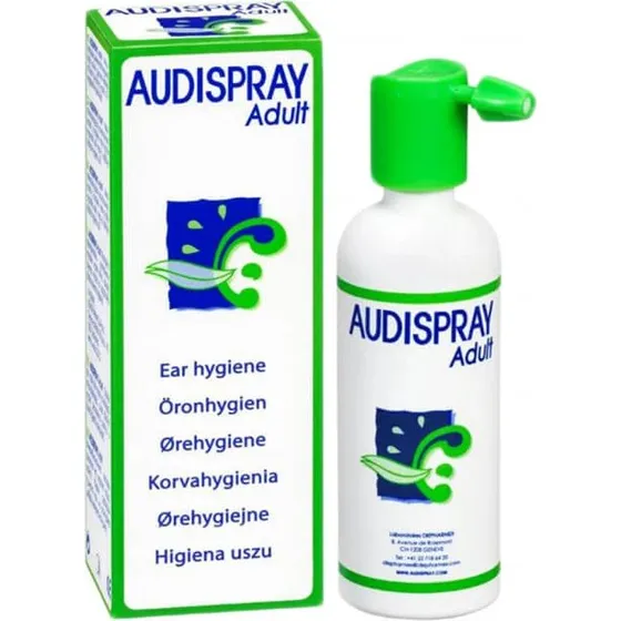 Audispray Adulte Solution Eau de Mer pour l'Hygiène des Oreilles 50 ml