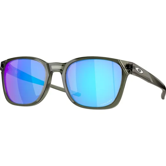 Oakley Homme Lunettes de Soleil OO9018 Objector Vert et Bleu