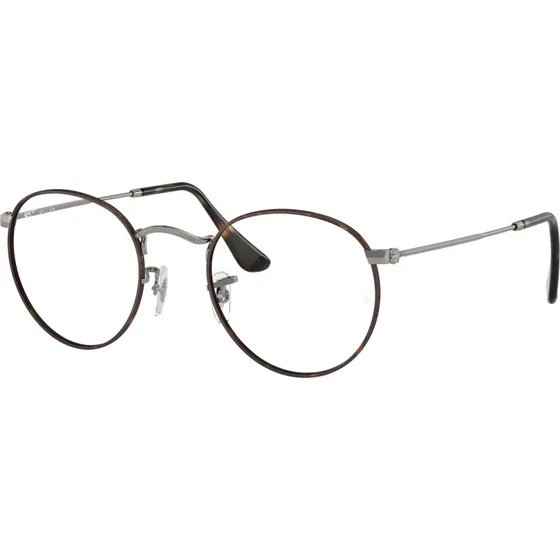 Ray-Ban RX3447V Round Metal Lunettes Optiques Écailles