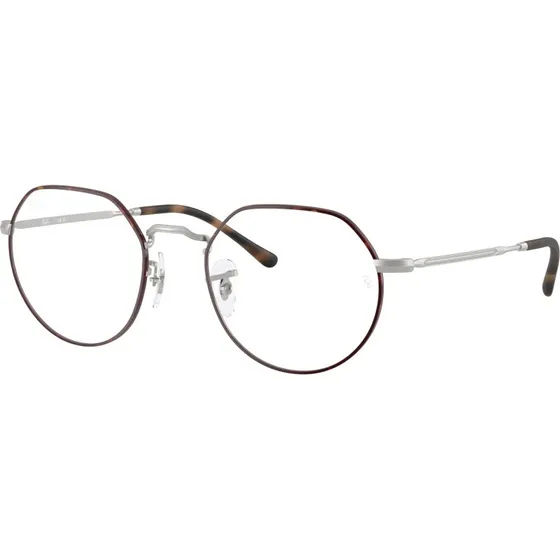 Ray-Ban RX6465 Jack - Montures Optiques Métal Havane Géométriques