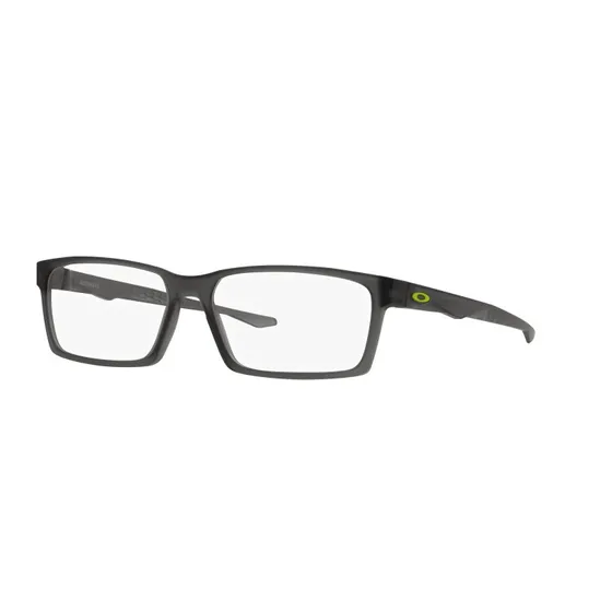 Oakley Homme OX8060 Overhead - Montures Optiques Carrées Grises