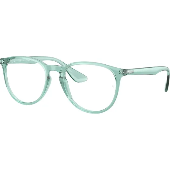 Ray-Ban RX7046 ERIKA 8508 - Montures Optiques Rondes Vert Transparent