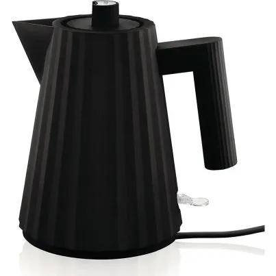 Bouilloire électrique Alessi Plissé Black, 1 l