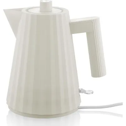 Bouilloire électrique Alessi Plissé Blanc, 1L