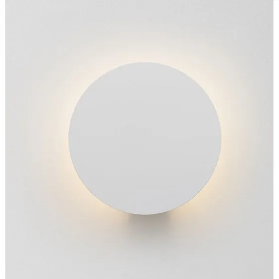 Rotaliana Applique murale LED Collide H0, Blanche, Design Rond