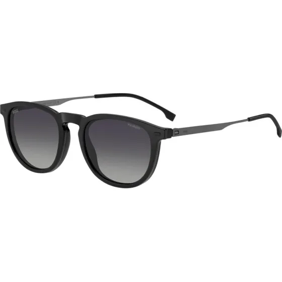 Hugo Boss BOSS 1640/CS Lunettes de Soleil Rondes avec Clip-on