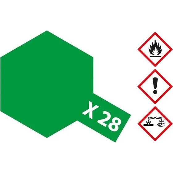 Tamiya X-28 Vert Pr Brillant 23ml
