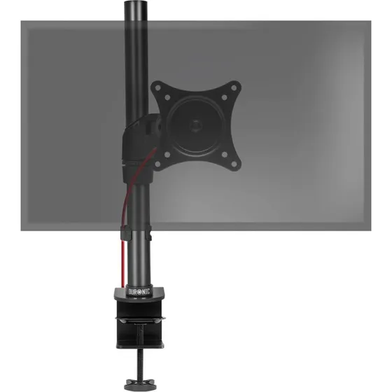 Duronic DM451X1 Support d'cran  pince aluminium