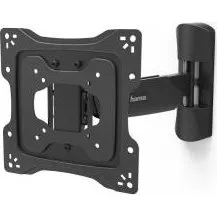 Fullmotion Support Mural TV 122 cm, 1 Bras, Noir