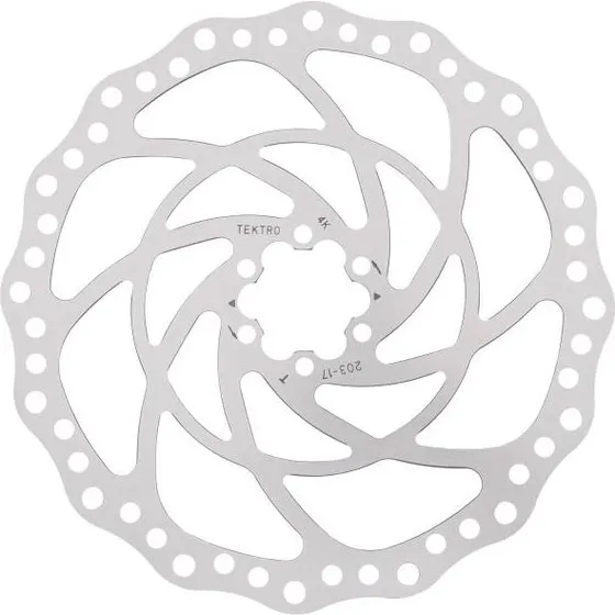 Tektro TR-17 Disque Frein 203 mm Argent