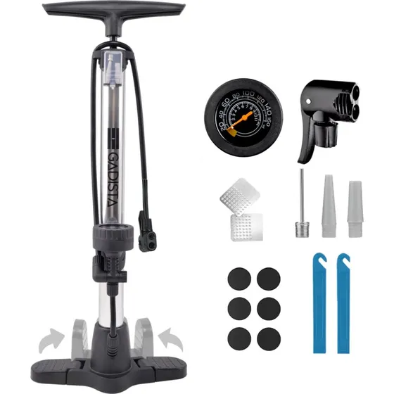 Pompe  Vlo Aluminium 145 PSI avec Manomtre