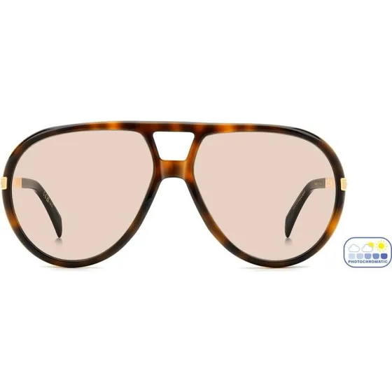 David Beckham DB 99/Voyager Lunettes de Soleil Pilote Havane
