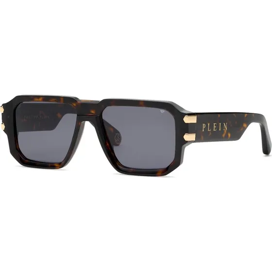 Philipp Plein Homme SPP230 PLEIN EAGLE Lunettes de soleil Havane