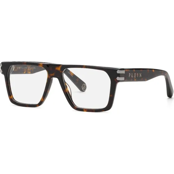 Philipp Plein VPP224 Icon Montures Optiques Carrées Écaille