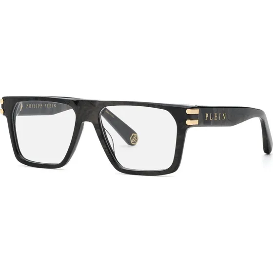 Philipp Plein VPP224 Icon 9AYY - Lunettes de vue carrées en acétate gris