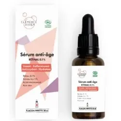 Clémence & Vivien Sérum Anti-âge Rétinal 0,1% Bio