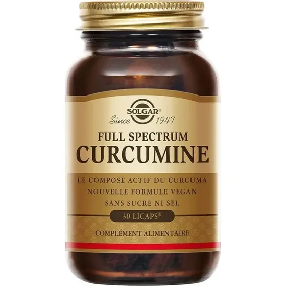Solgar Full Spectrum Curcumin 30 Softgels