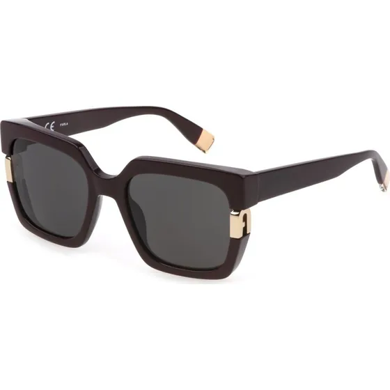 Furla SFU624 0G96 Lunettes de soleil Carrées Bordeaux