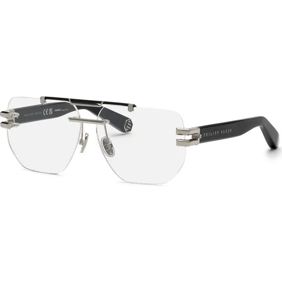 Philipp Plein Homme VPP087M Plein Pleasure - Lunettes Carrées Palladium