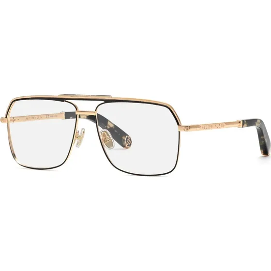 Philipp Plein VPP085M PURE PLEIN 02AM - Lunettes de vue carrées dorées