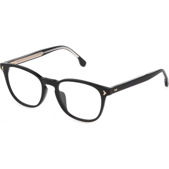 Lozza VL4291 Capri Lunettes Optiques Carrées en Acétate Noir