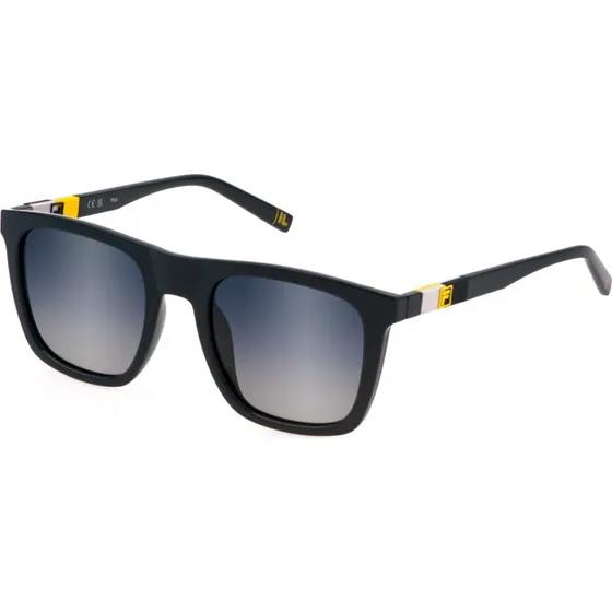 Fila Homme Lunettes de Soleil SFI527 6EMP Bleu Carré Ombré