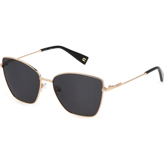 Furla SFU738 594 Lunettes de Soleil Papillon en Métal Doré